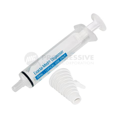 Oral Syringe w/ Adapter, Small – Progressive Medical Corporation