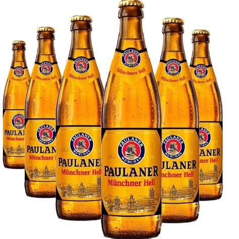 Kit 6 Und Cerveja Paulaner Munchner Hell 500Ml No Shoptime