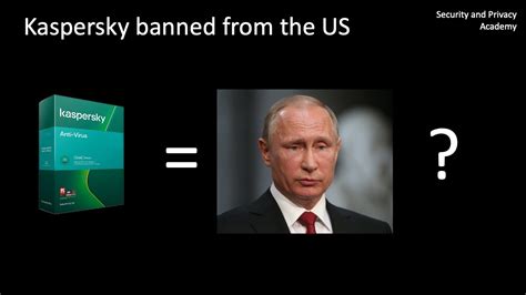 Kaspersky Banned In The Usa Youtube