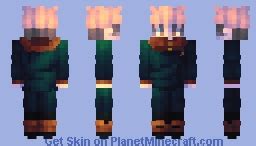 Yuji Itadori Jujutsu Kaisen Minecraft Skin