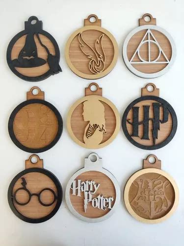 Set Esferas Harry Potter Mdf Envío gratis