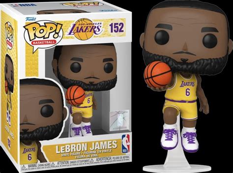 Funko Pop NBA Basketball LeBron James 6 L A Lakers 152 Hobbies