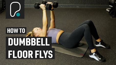 How To Do A Dumbbell Floor Fly Youtube