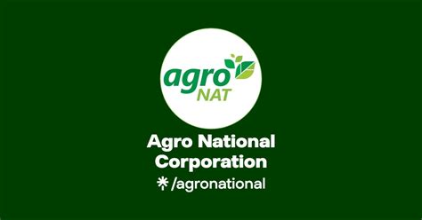 Agro National Corporation Instagram Linktree