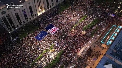 Las Protestas En Georgia Contra La Ley De Agentes Extranjeros