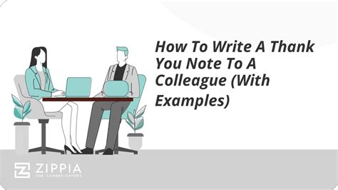 How To Write A Thank You Note To A Colleague (With Examples) - Zippia