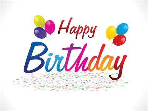 Happy Birthday Word Template Template For Happy Birthday Greeting