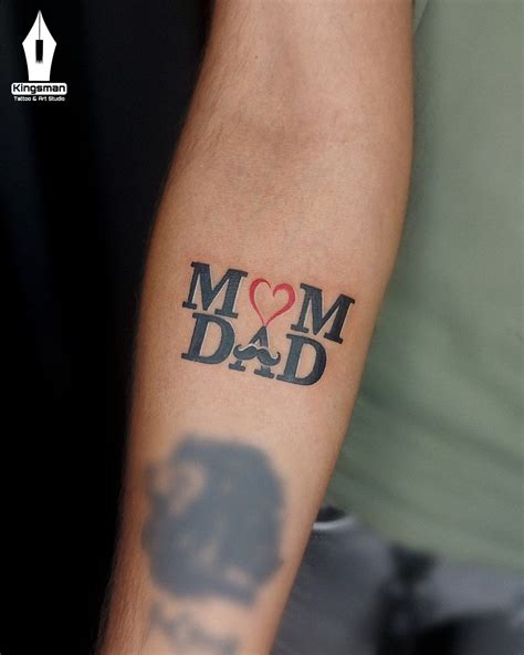 Mum And Dad Tattoos Tattoo For Son Wrist Tattoos For Guys Mother