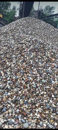 Tumbled Smooth River Multicolor Natural Pebble For Landscaping