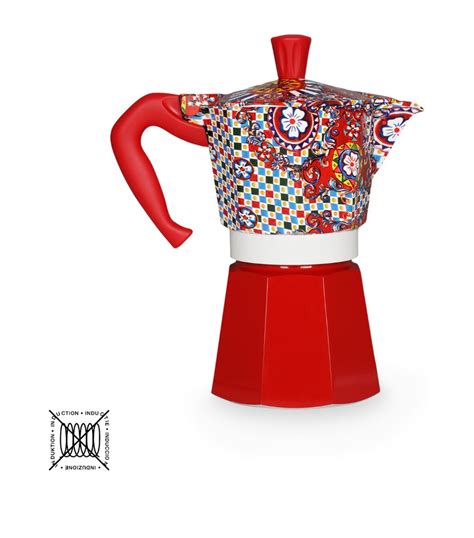 Dolce Gabbana Casa Multi X Bialetti Moka Express Cup Coffee Maker