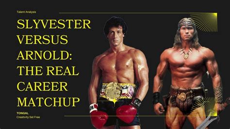 Sylvester Stallone Vs Arnold Schwarzenegger YouTube