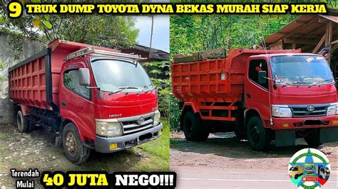 HARGA TRUK DUMP TOYOTA DYNA BEKAS MULAI 40 JUTA NEGO UPDATE TERBARU