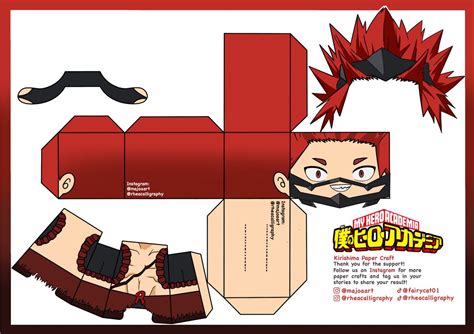 Papercraft My Hero Academia Papercraft Essentials Images And Photos