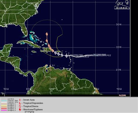 Actualités météo La Guadeloupe frappée par la tempête tropicale Fiona