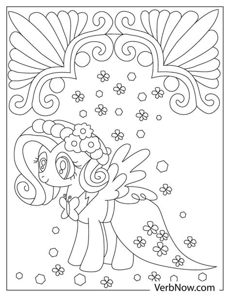 Free Fluttershy Coloring Pages For Download Printable Pdf