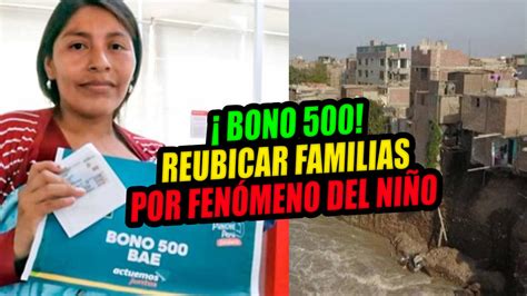 Bono Arrendamiento Bono Para Reubicar Familias Por Fen Meno Del