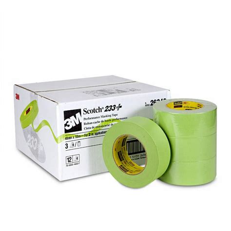 Scotch™ Performance Masking Tape 233 26340 48 Mm X 55 M 12 Rolls Per