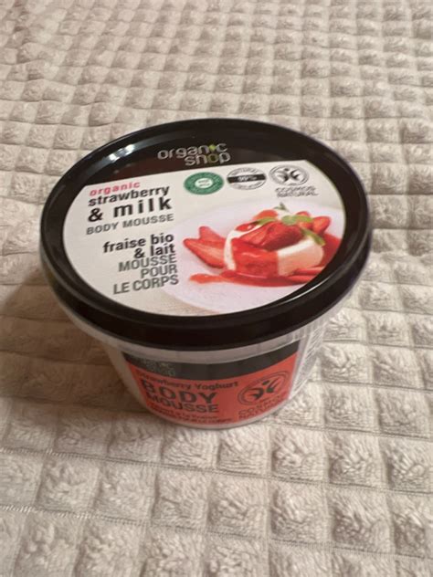 Organic Shop Strawberry Yoghurt Body Mousse INCI Beauty