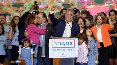 Iván Duque Es El Nuevo Presidente De Colombia Notipascua Ultimas