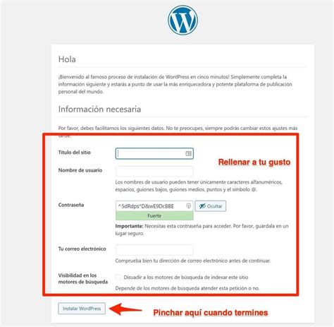 Como Instalar Wordpress En Local Paso A Paso Webempresa M Xico