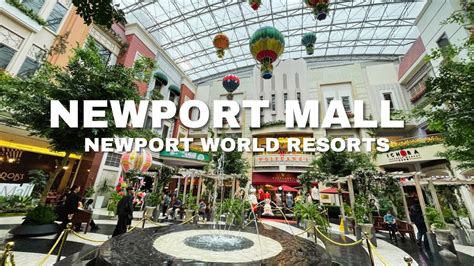 Newport Mall Newport World Resorts Walking Tour Hd Pasay