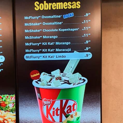 Mcdonald S Apresenta Mcflurry Kitkat Sabores Exclusivos E