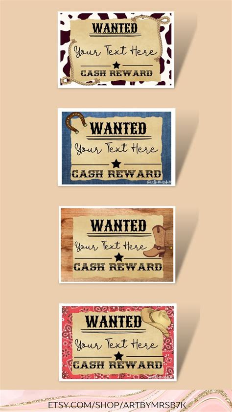 Four Different Types Of Business Cards With The Words Wanted Wanted