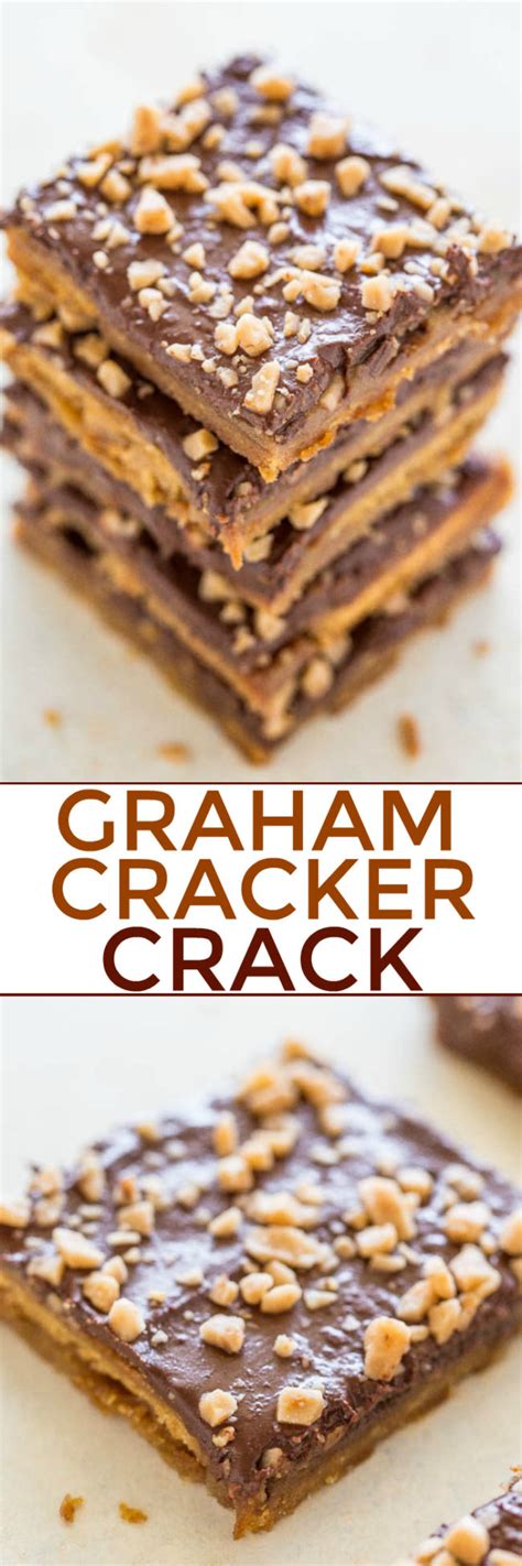 Graham Cracker Toffee Aka Graham Cracker Crack Averie Cooks