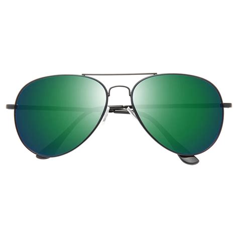 Luxe 58mm Color Mirror Aviator Sunglasses