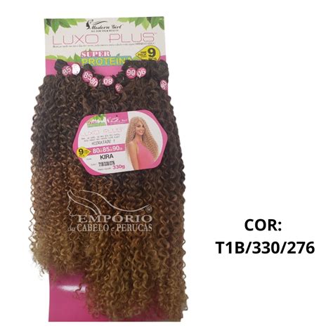 CABELO BIO FIBRA KIRA MODERN GIRL LUXO EMPÓRIO DO CABELO E PERUCAS