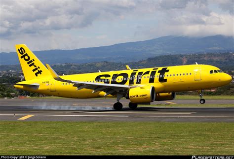 N Nk Spirit Airlines Airbus A N Photo By Jorge Solano Id