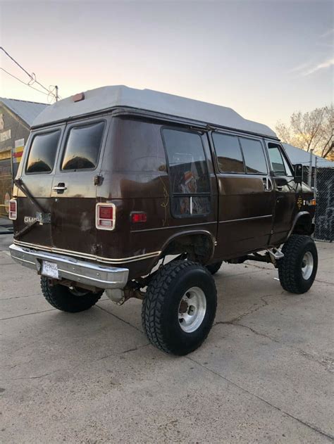 1978 Gmc 3500 Pathfinder 4x4 Shorty Van For Sale Chevrolet G20 Van