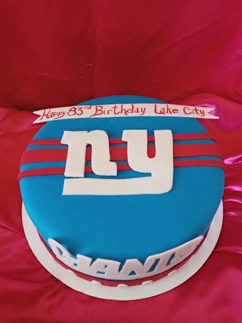 Ny Giants Cake CakeCentral