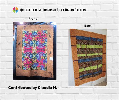 Inspiring Quilt Backs A Gallery Of Ideas