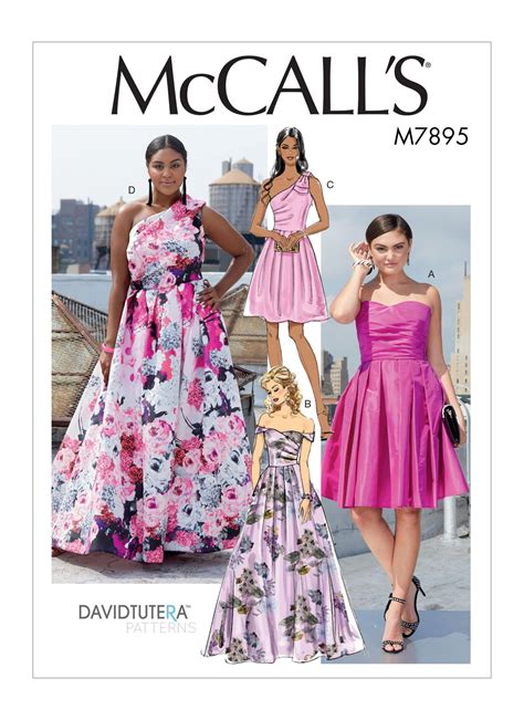 M7895 Misseswomens Dresses Sewing Pattern Mccalls Patterns Short Dress Patterns Mccalls