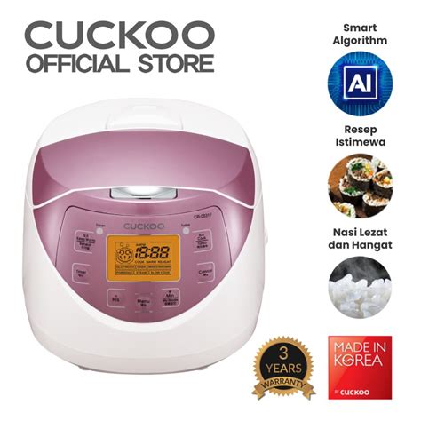 Cuckoo Digital Rice Cooker 1 L Cr 0631f All In One Nomor 1 Korea Lazada Indonesia