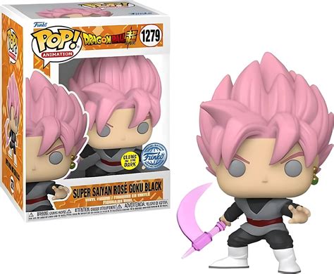 Funko Pop Dragon Ball Super Saiyan Rosé Goku Black 1279 Pop Exclusive