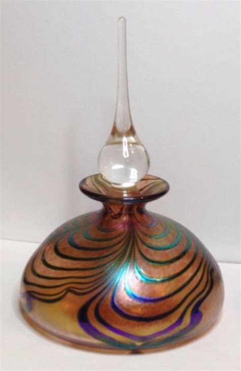 Robert Held Art Glass Perfume Bottle Perfume Bottles Perfume Bottle