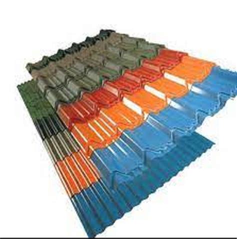 Aluminium Color Coated Jindal Roofing Sheet Thickness Mm At Rs