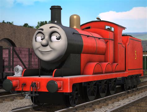 James The Red Engine Trainz By Charlieaat On Deviantart