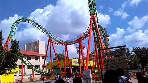 Recoil Reverse Roller Coaster At Wonderla Bangalore Youtube