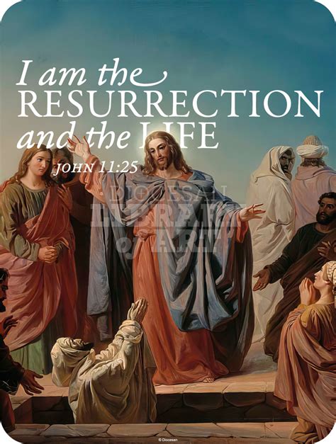 Diocesan Library Of Art I Am The Resurrection And The Life Full Page