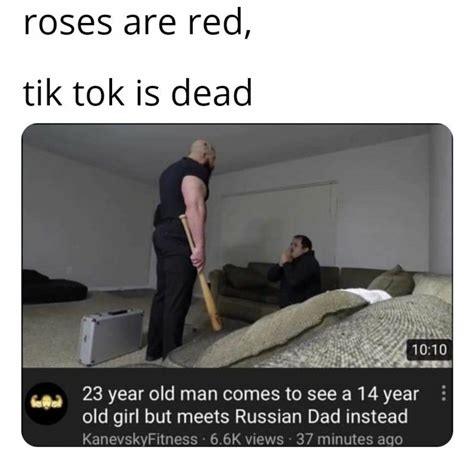 Tik Tok Is Dead Rrosesarered