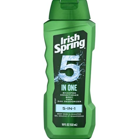 Irish Spring Body Wash Shampoo 5 In 1 18 Oz Delivery Or Pickup