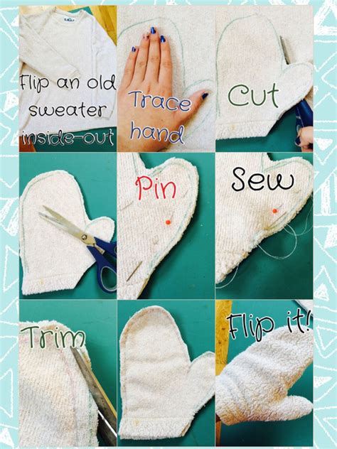 Heres How To Make Mittens From An Old Sweater Perfect To Wear For The