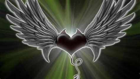 Heart With Wings Wallpaper Wallpapersafari