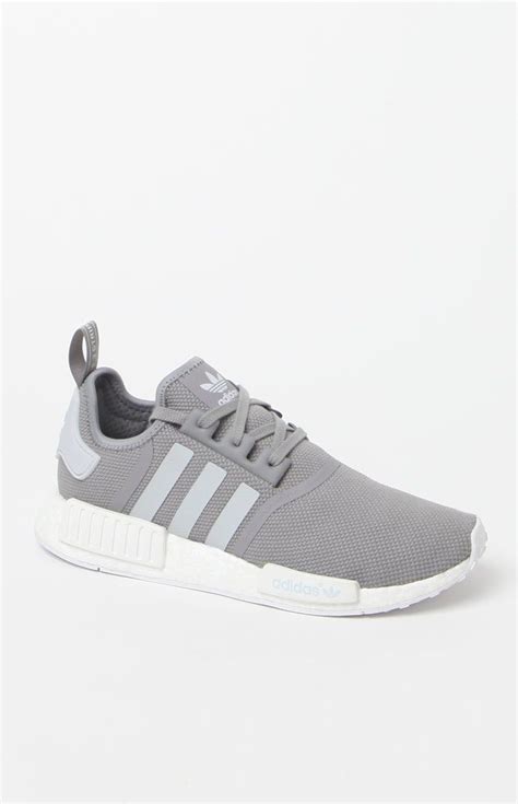 NMD R1 Grey White Shoes Adidas Shoes Women Nike Women Adidas Sneakers