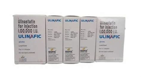 Ulinafic Ulinastatin Injection Packaging Type Box At Rs Box In