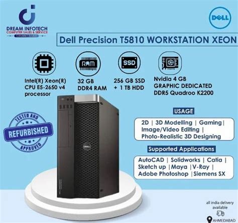 Tower Dell T5810 Workstation, Core I5 at Rs 40500 in Ahmedabad | ID ...