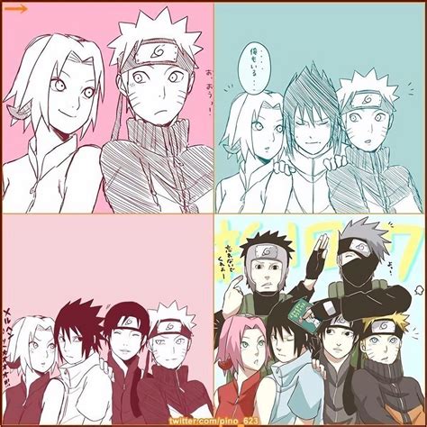 Naruto Team Naruto Comic Naruto Funny Anime Naruto Boruto